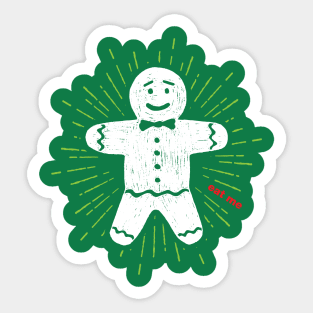 GINGERBREAD MAN Sticker